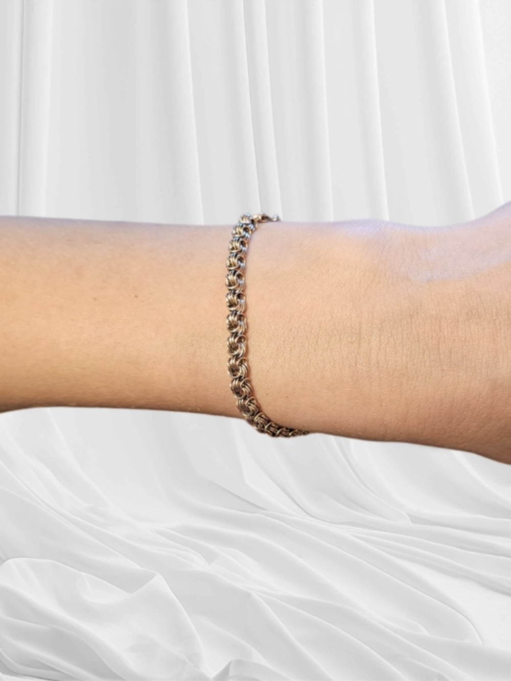Vintage 14k Gold Chain Bracelet